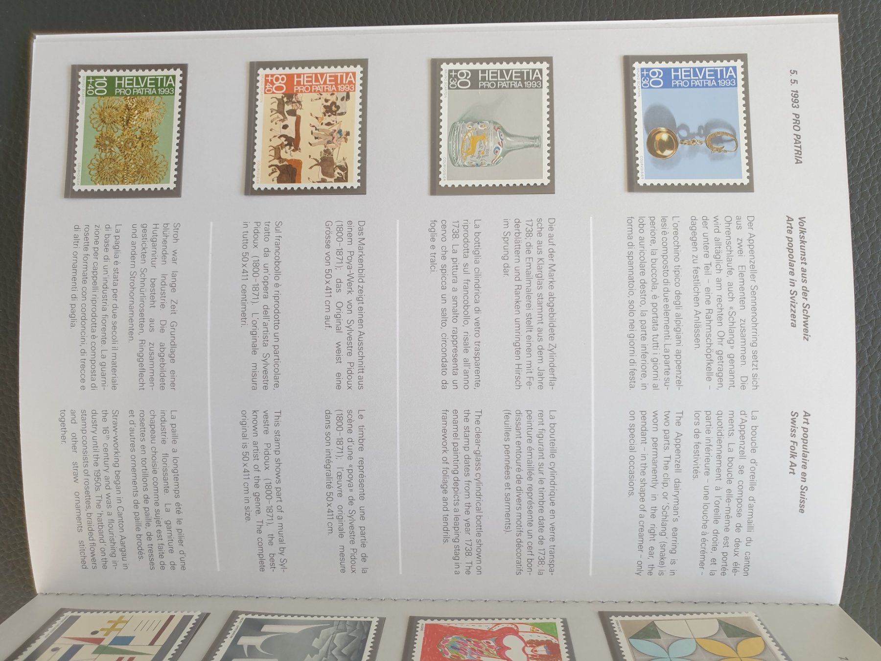 Alle Briefmarken: Jahresbuch CH Briefmarken 1993 postfrisch Top – Neu (gemäss Beschreibung) aus Frauenfeld von Kasico 6