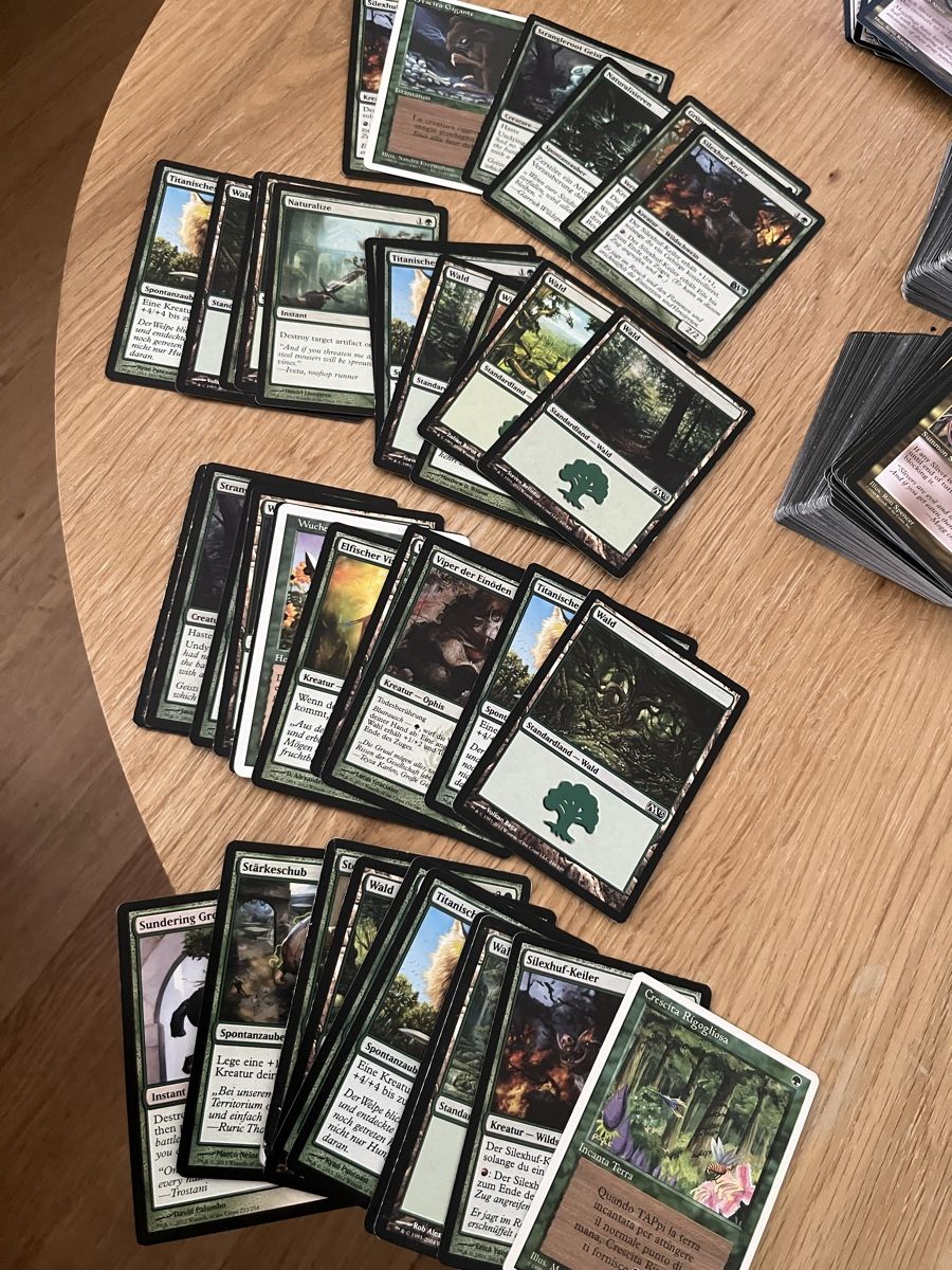 Giochi: Magic: The Gathering Sammlung – ca. 380 Karten + Deckboxen + – Usato da Zollikerberg venduto da robinho_ 4