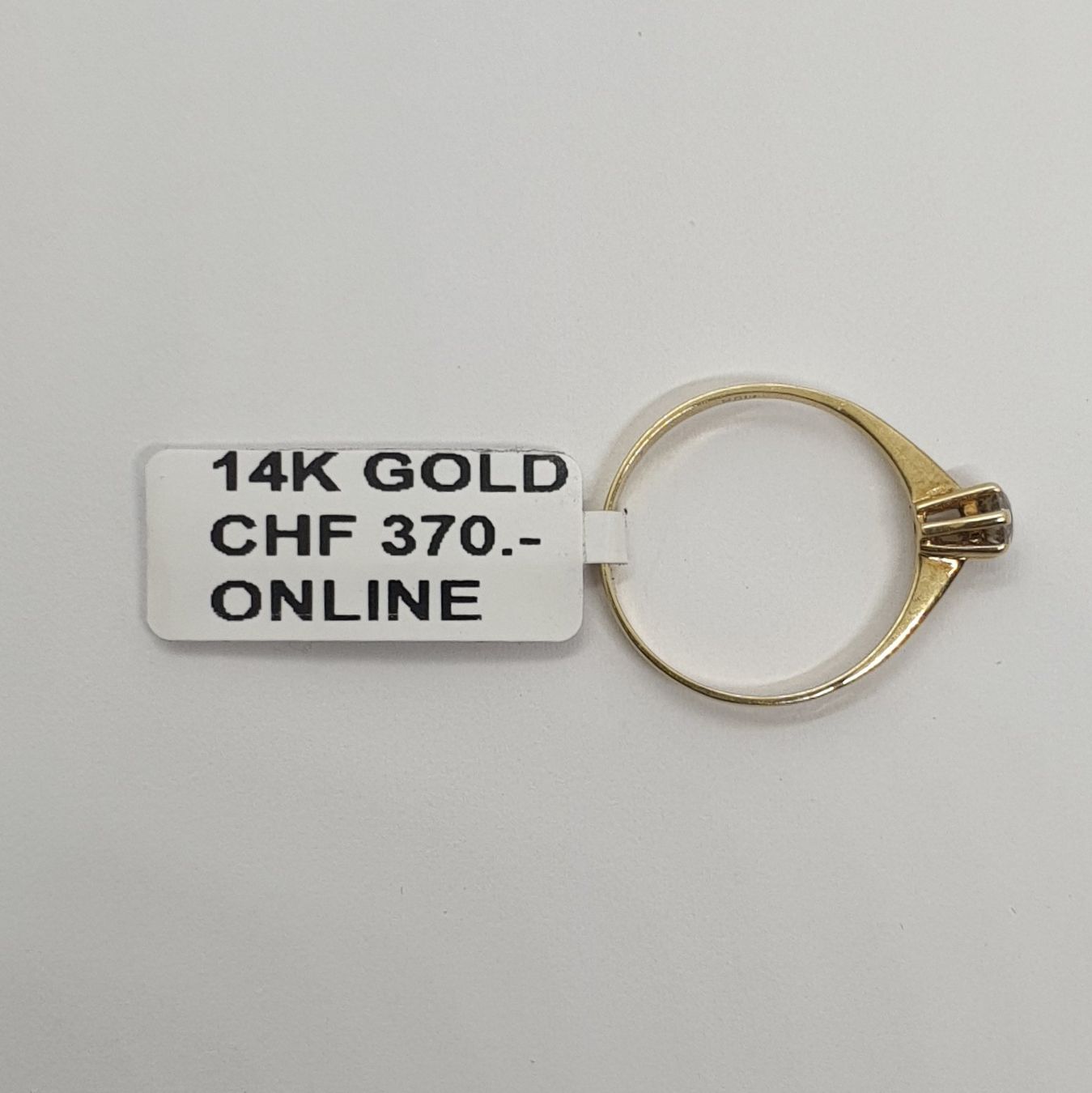 Anelli: Echt 14K Gold Ring – Usato da Luzern venduto da Goldhaus-Luzern 3