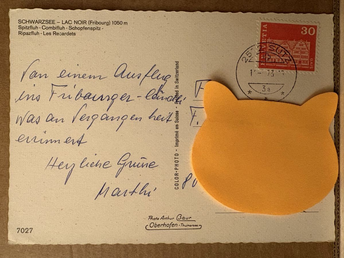 Cartoline postali: AK von Schwarzsee – Usato da Rümlang venduto da Kartenpost1 1