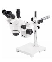 + Stereomikroskop SZM4 7,5x-45x stufenlos, mit Arm-Ausleger,
