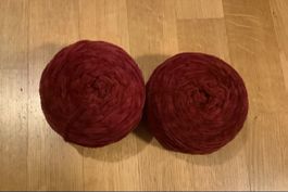 Katia Bambi Chenille Garn, rot 2 Stück