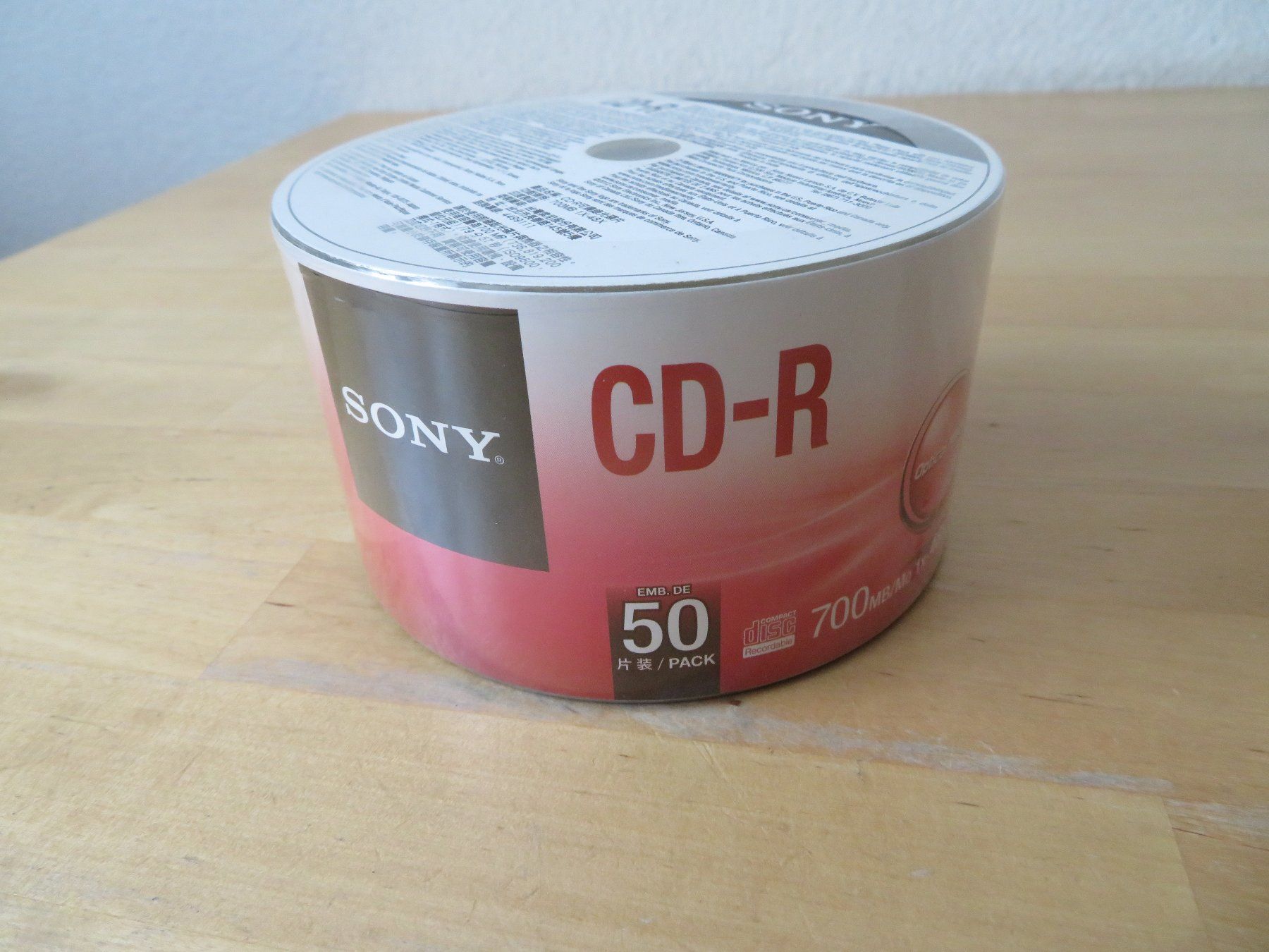 SONY Leer CD-R neu originalverpackt 50 Stk (Neu und originalverpackt ...