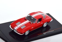 Chevrolet Corvette C2 Stingray 1963 rot / weiss 1:43 von IXO
