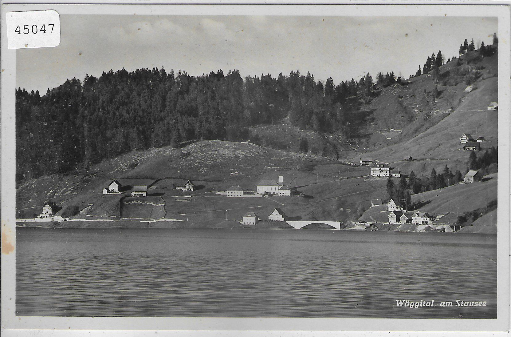 Cartes postales: Wäggital am Stausee – D'occasion à Ettingen par Kartenplanet
