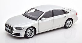 Audi A8 L D5 seit 2018 silber met.        1:18 von NOREV