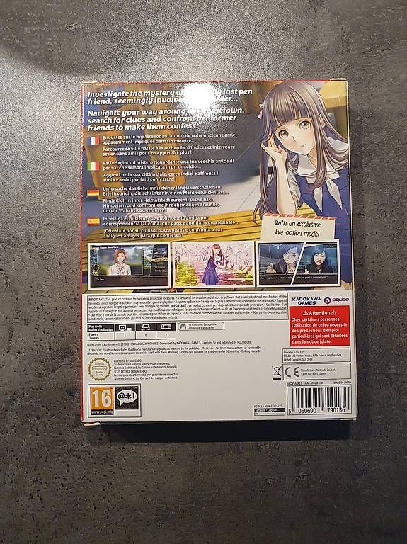Nintendo Spiele: Root Letter Day One Edition sur Switch – Neu (gemäss Beschreibung) aus Nyon von jeu_vg5x 2
