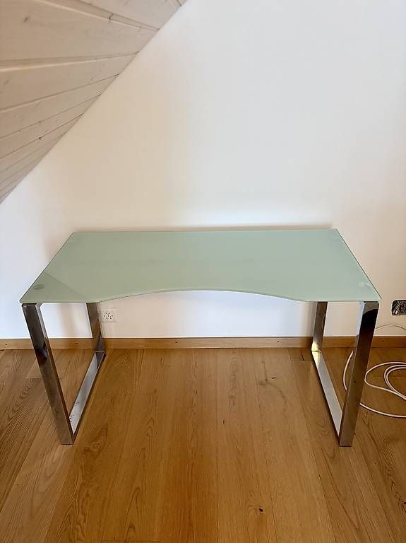 Scrivanie: Bureau en verre, 120 cm – Usato da Epalinges venduto da mgm_2kmt 2