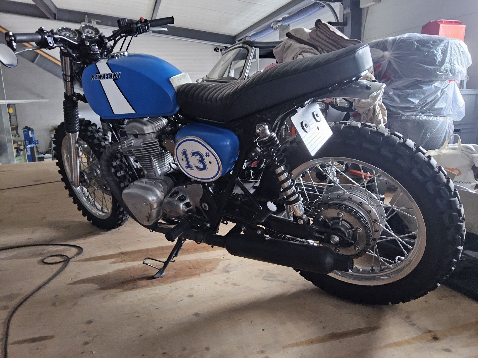 Strada: Scrambler Kawasaki W800 – Usato da Tägerschen venduto da Amadeus67 1