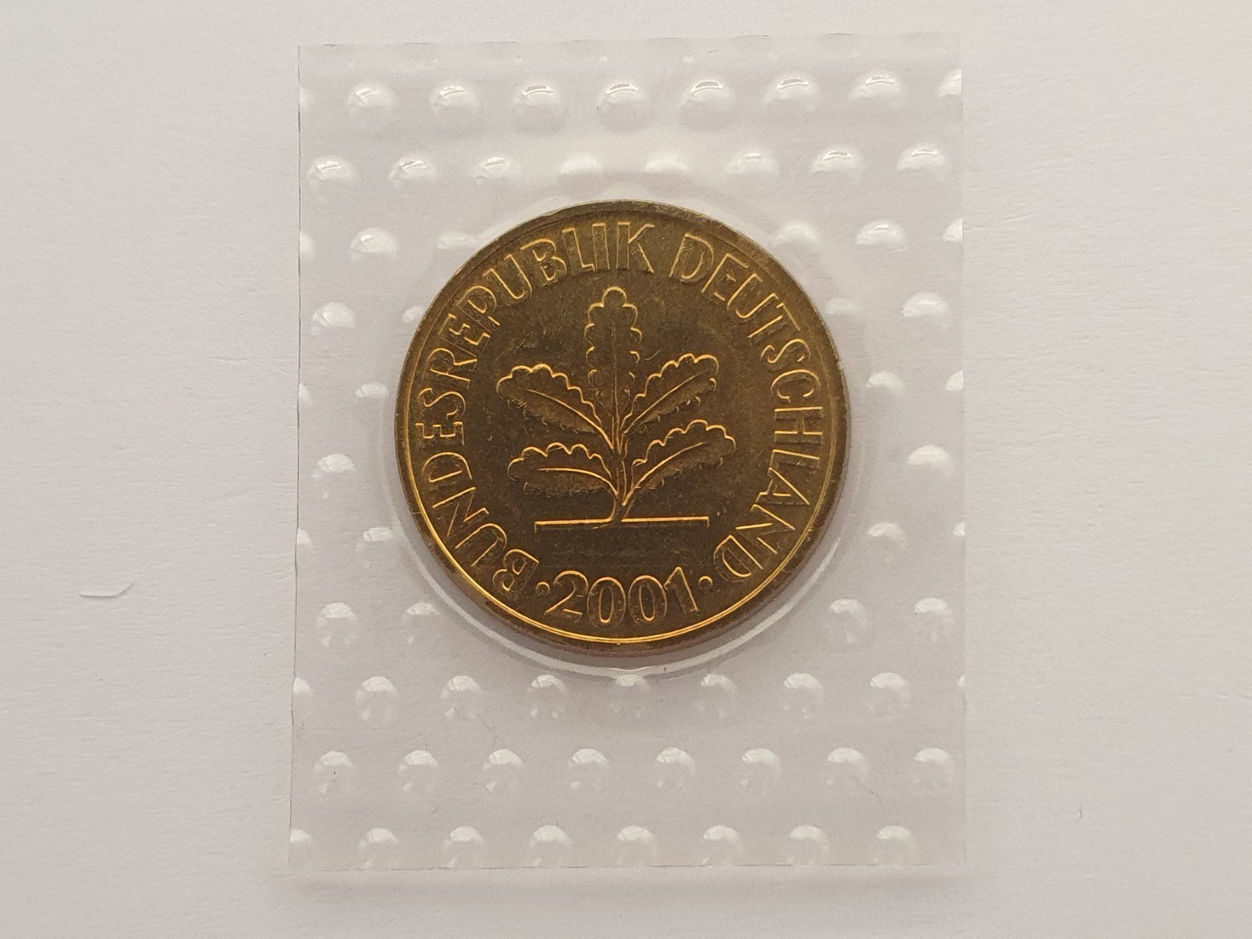 Tutti le monete: 10 Pfennig 2001 F Stgl – Nuovo (secondo la descrizione) da Pravidondaz venduto da LVtik 1