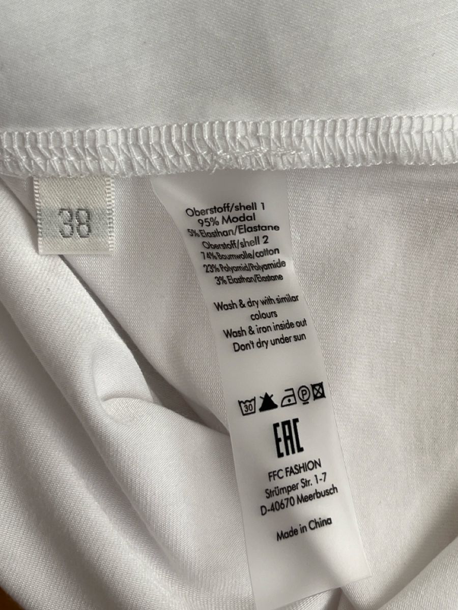 Blusen: Damenhemd weiss FFC Gr. 38  – Gebraucht aus Zürich von Kleanthy 3