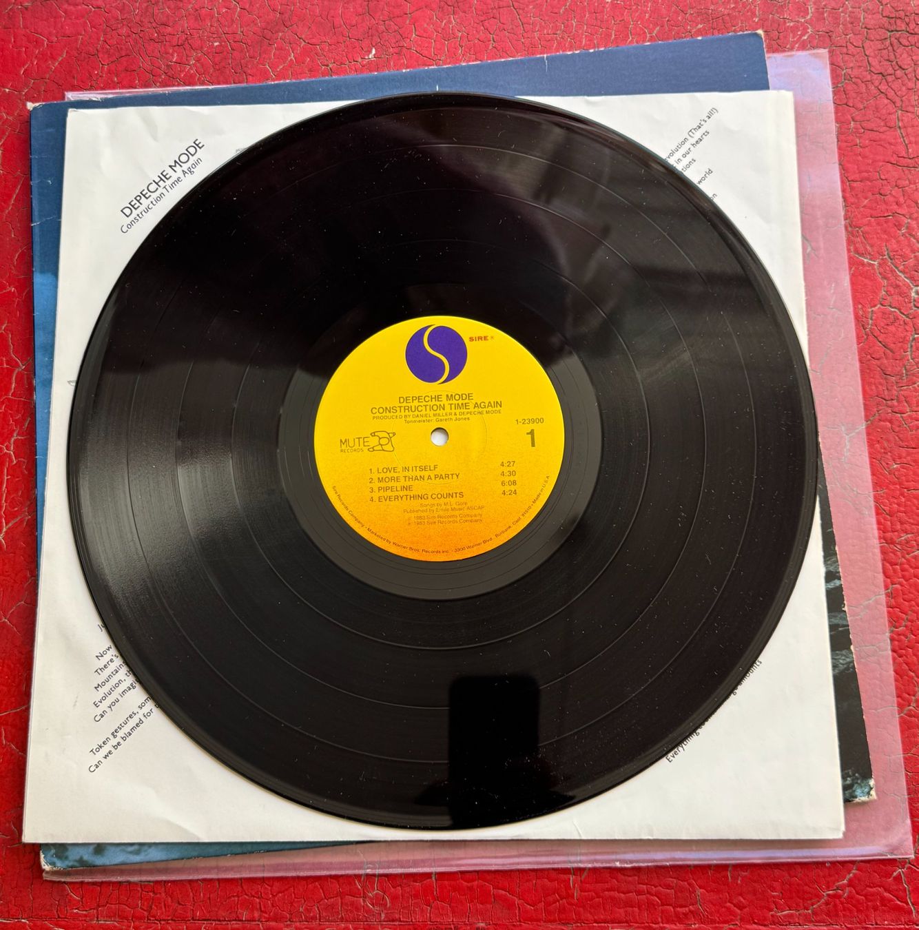 Schallplatten: Depeche Mode: Construction Time Again (1983) – Gebraucht aus Basel von Ostschweiz06 3