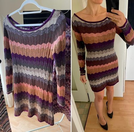 MISSONI knitted dress XS/34
