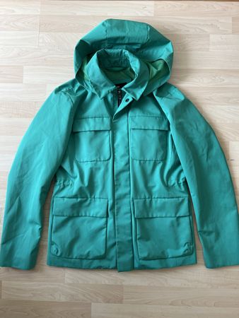 Hugo Boss Herren Jacke Wasserabweisend grün Gr. S (46)