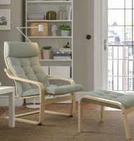 Ikea Sessel Poäng inkl. Hocker