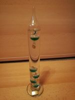 Muranoglas Flüssigkeitsthermometer Galileo Galilei