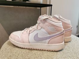Air Jordan 1 Mid "Pink Wash" Sneaker, Grösse 4.5 (EU 36.5)