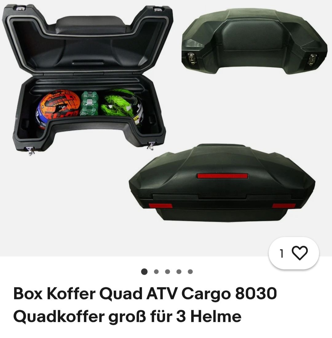 Topcase: Transportbox atv Quad Heck – Neu und originalverpackt aus Alpnach Dorf von ankef
