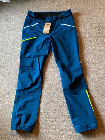 Neue Ortovox Westalpen Softshell Pants Herren Gr. XXL petrol