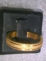 RING EDELSTHAL VERGOLDET,,,GLITZER