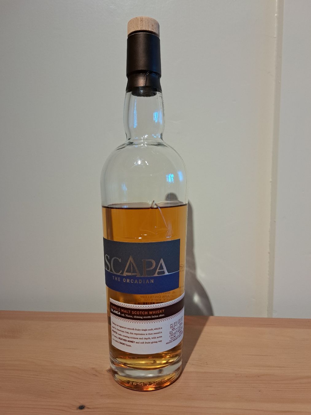 Scapa Spirituosen: Scapa Glansa Batch GL03 offene Flasche  – Gebraucht aus Brittnau von Prorex