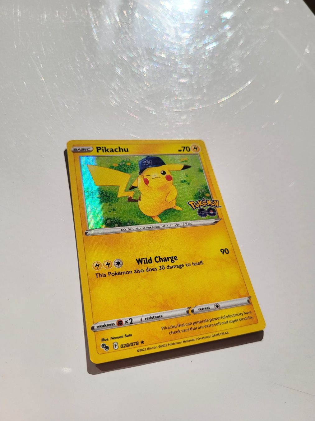 Pokémon Sammelbilder & Trading cards: Pikachu (Pokémon GO 028/078) – Gebraucht aus Erlenbach ZH von ram_mjn5 2