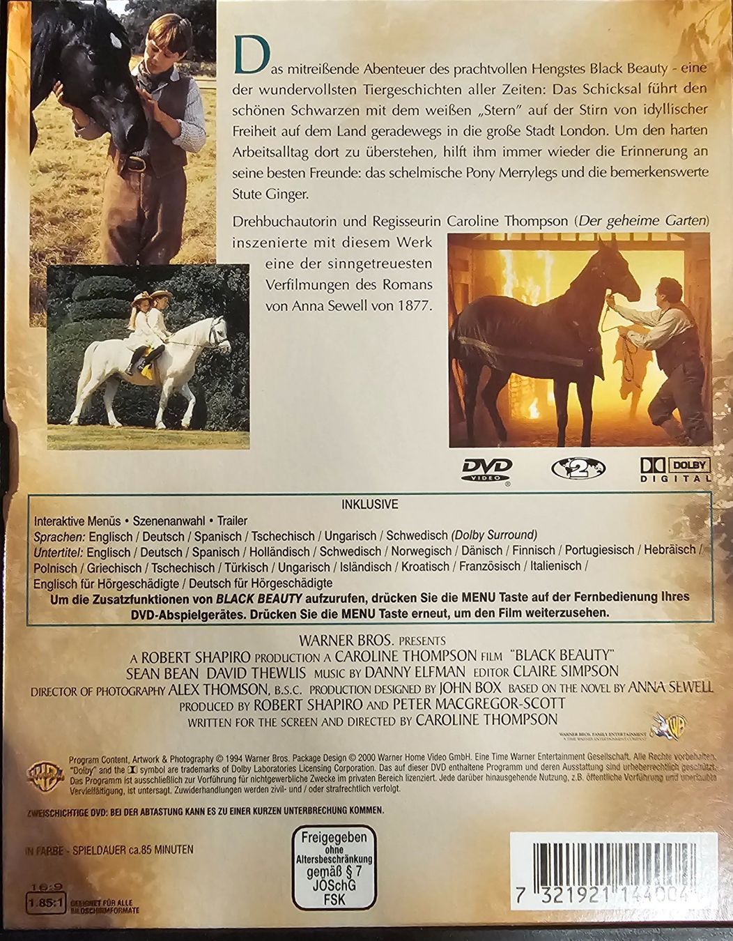 Tous les DVDs: Black Beauty – D'occasion à Wahlen b. Laufen par Cg10 1