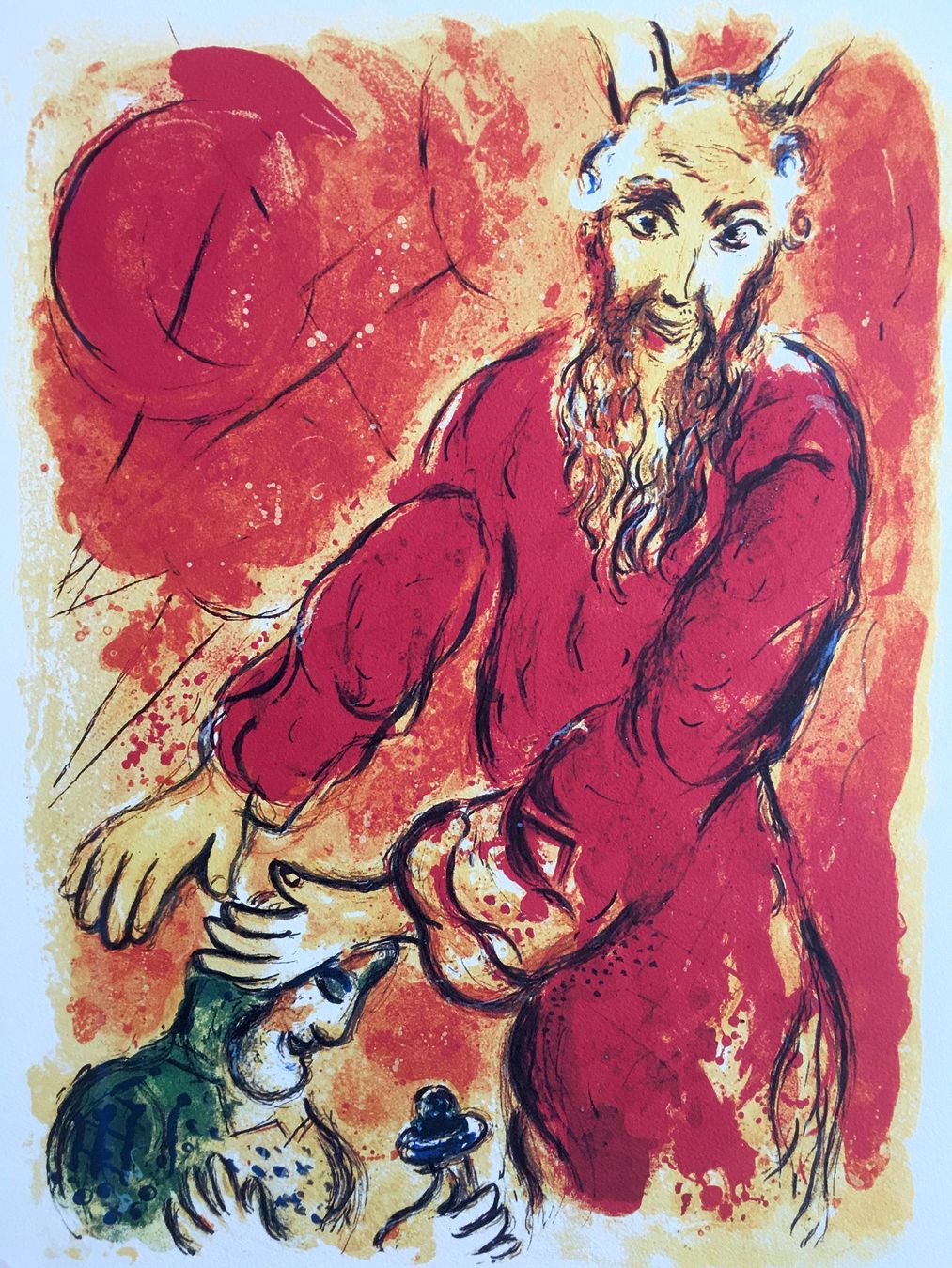 Grafiken & Lithographien: Marc Chagall  Exodus-Zyklus   "Jahwe mein Feldzeichen" – Gebraucht aus Nennigkofen von Sommersonnen 3