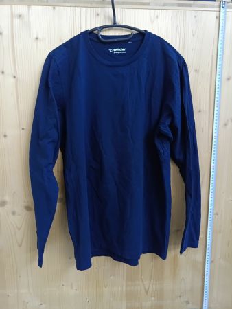 Langarmshirt Switcher dunkelblau Baumwolle