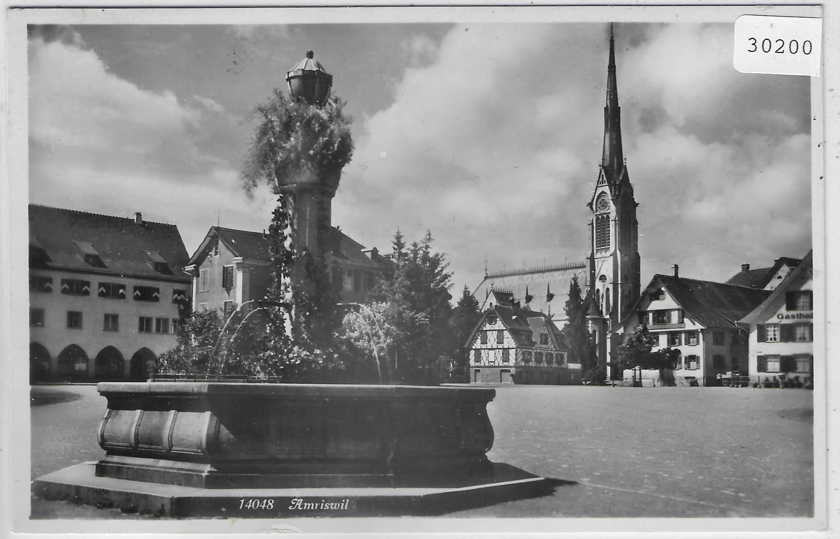 Cartoline postali: Amriswil - Dorfplatz – Usato da Ettingen venduto da Kartenplanet