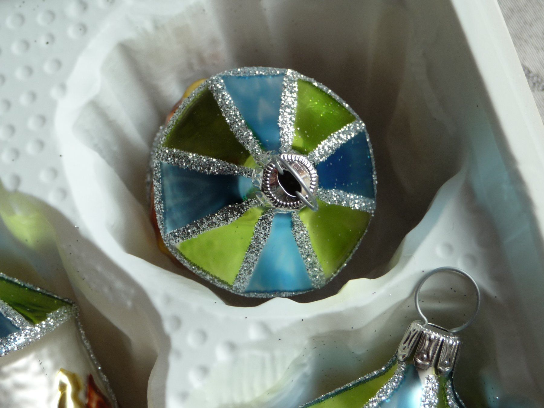 Tutte le decorazioni: 6 x Karussell Christbaumschmuck – Nuovo e nell'imballaggio originale da Alpnach Dorf venduto da marvo 5