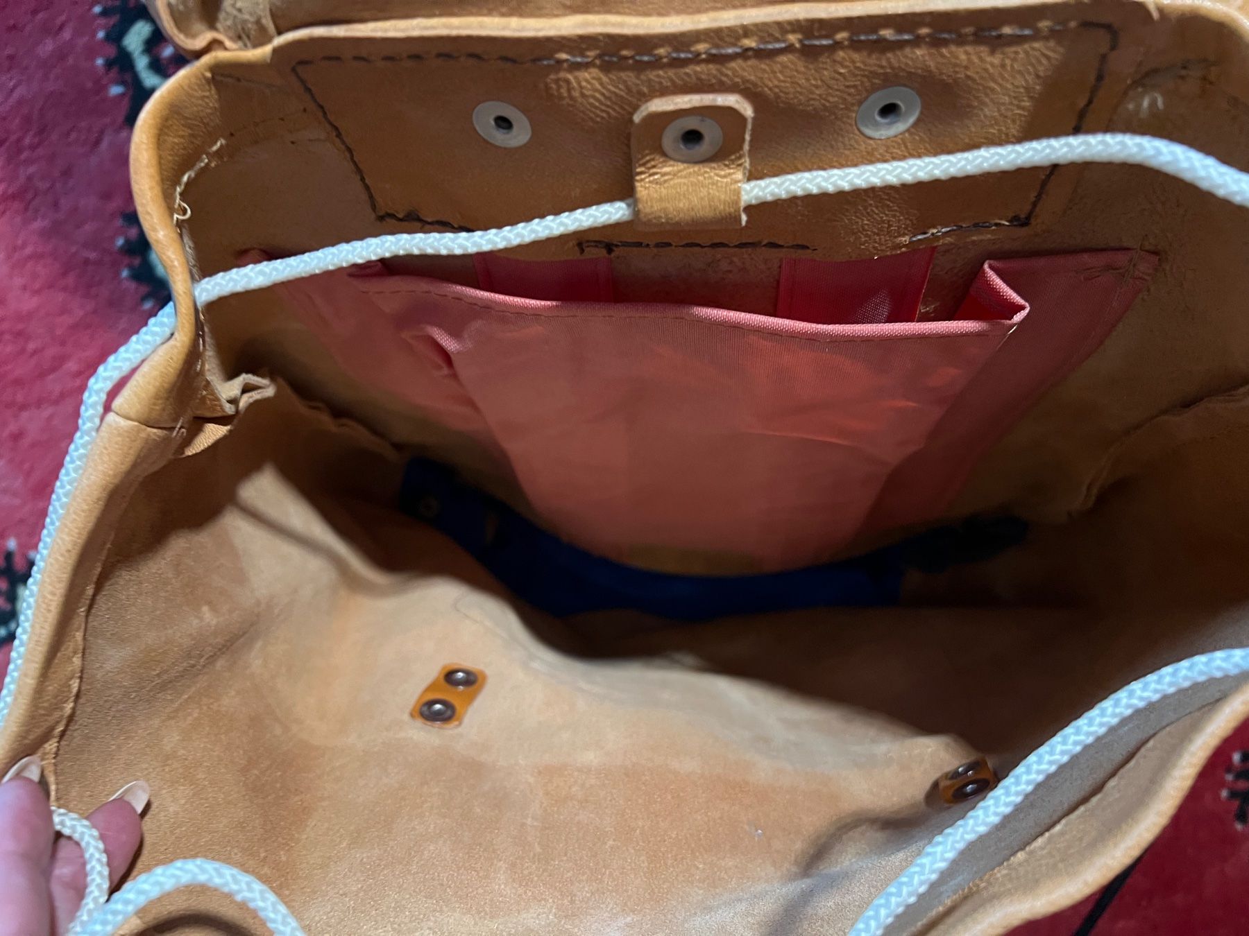 Rucksäcke: Rucksack aus Leder hellbraun – Neu (gemäss Beschreibung) aus Wil SG von sunset63 2