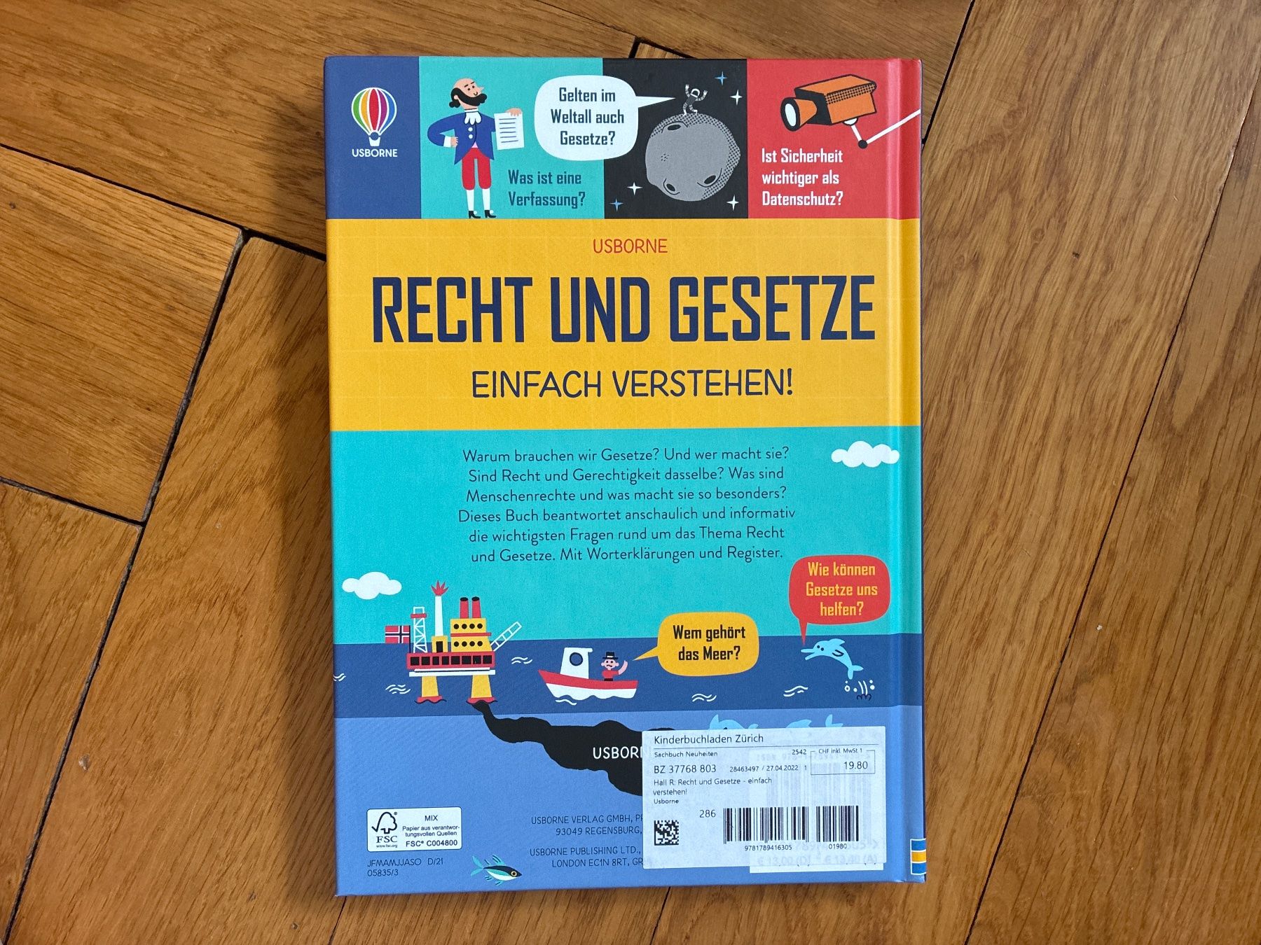 Libri: Usborne Recht und Gesetzt Einfach Verstehen! – Usato da Zollikon venduto da mythenschloss 1