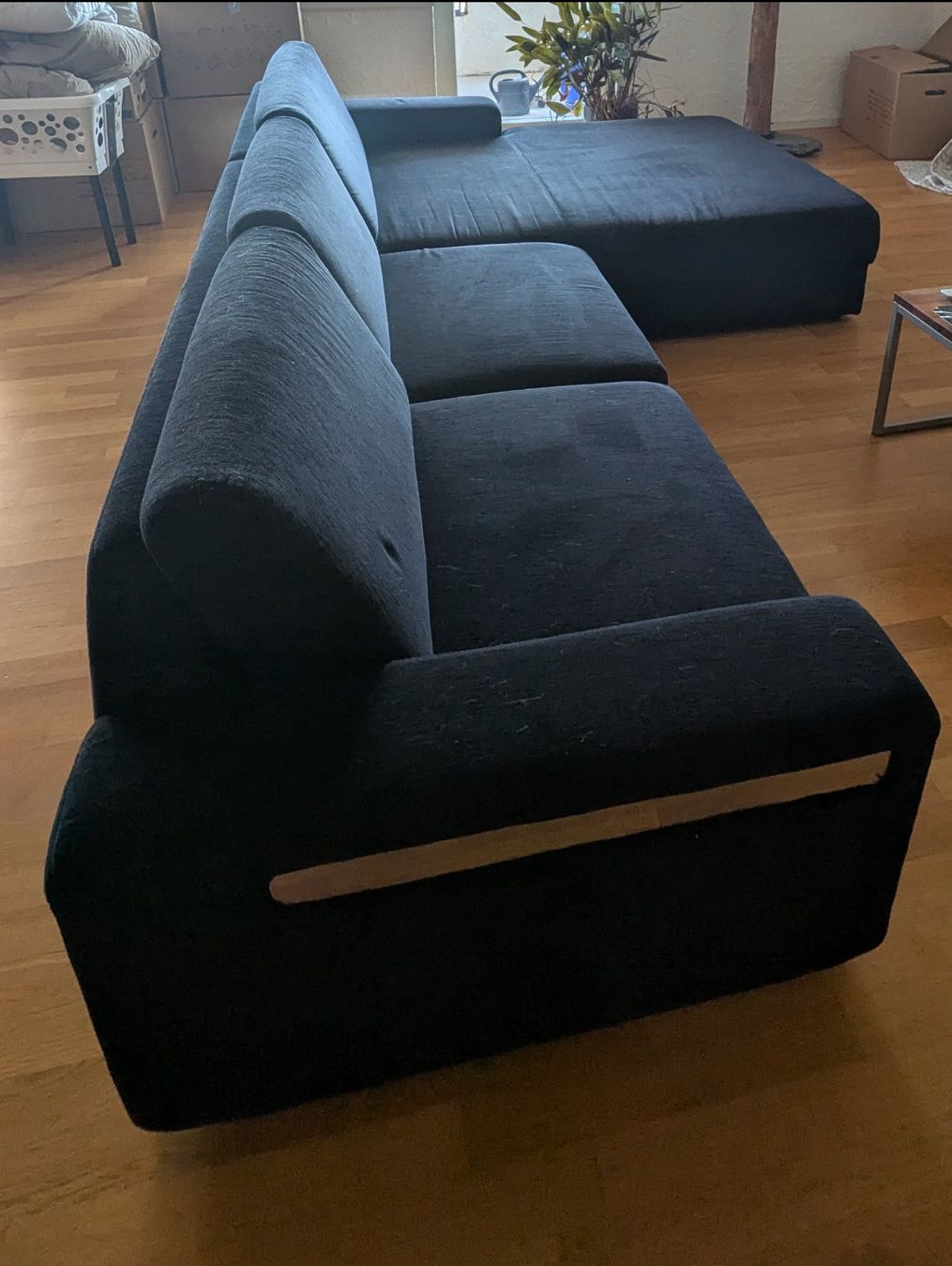 Divani: Schwarzes Stoffsofa – Usato da Luzern venduto da ram_bt87 1