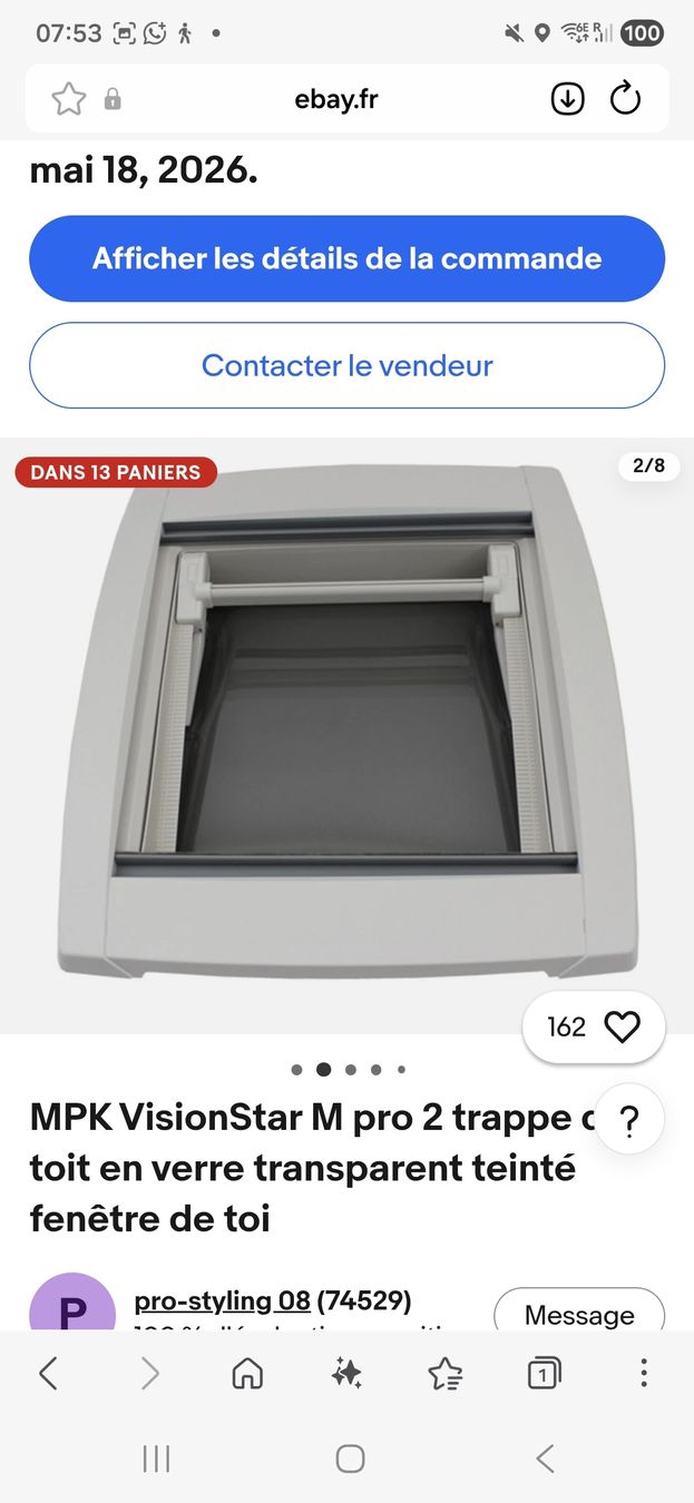 Finestre: Dachfenster 40x40 Neu – Nuovo e nell'imballaggio originale da Dornach venduto da cam_ft6z 2
