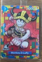 One Piece Card Monkey D. Luffy 4th Anniversary Pre Release 