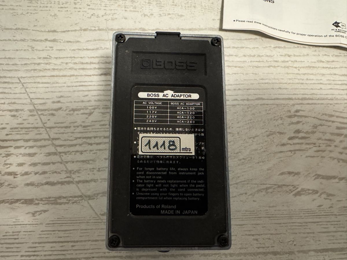 Boss Musikinstrumente: Boss ce-2 chorus effektgerät  – Neu (gemäss Beschreibung) aus Zunzgen von milesdavis76 5