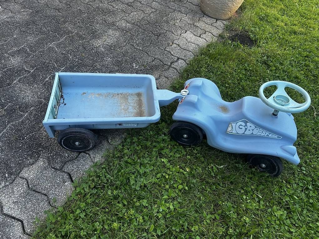 Veicoli per bambini: Bobby Car mit Anhänger – Usato da Zunzgen venduto da Snowsnowwhite