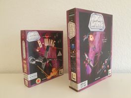 PC Game Star Wars X-Wing 1993 +Add-On B-Wing Big Box Bundle
