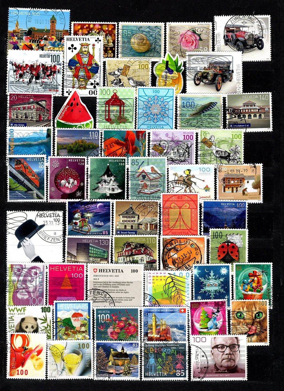 Tutti i francobolli: Sammlung Schweiz (938) – Usato da Burgdorf venduto da blinky01 3