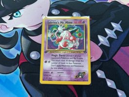 2000 POKEMON 1st Edition Sabrina’s Mr. Mime 59