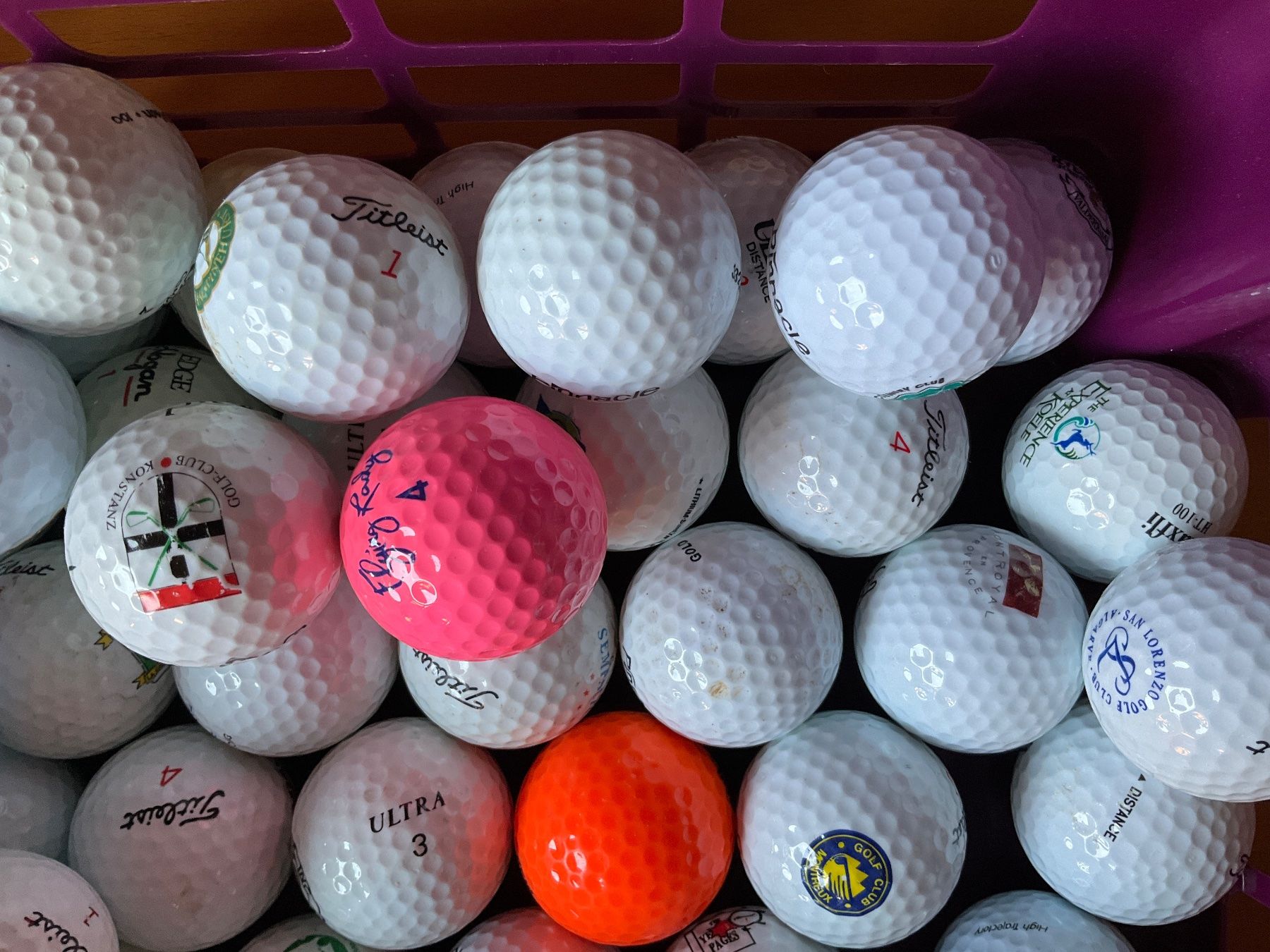 Bälle: 92 balles de golf – Gebraucht aus Gland von DL2004 1