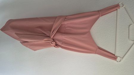 Abito elegante in rosa antico