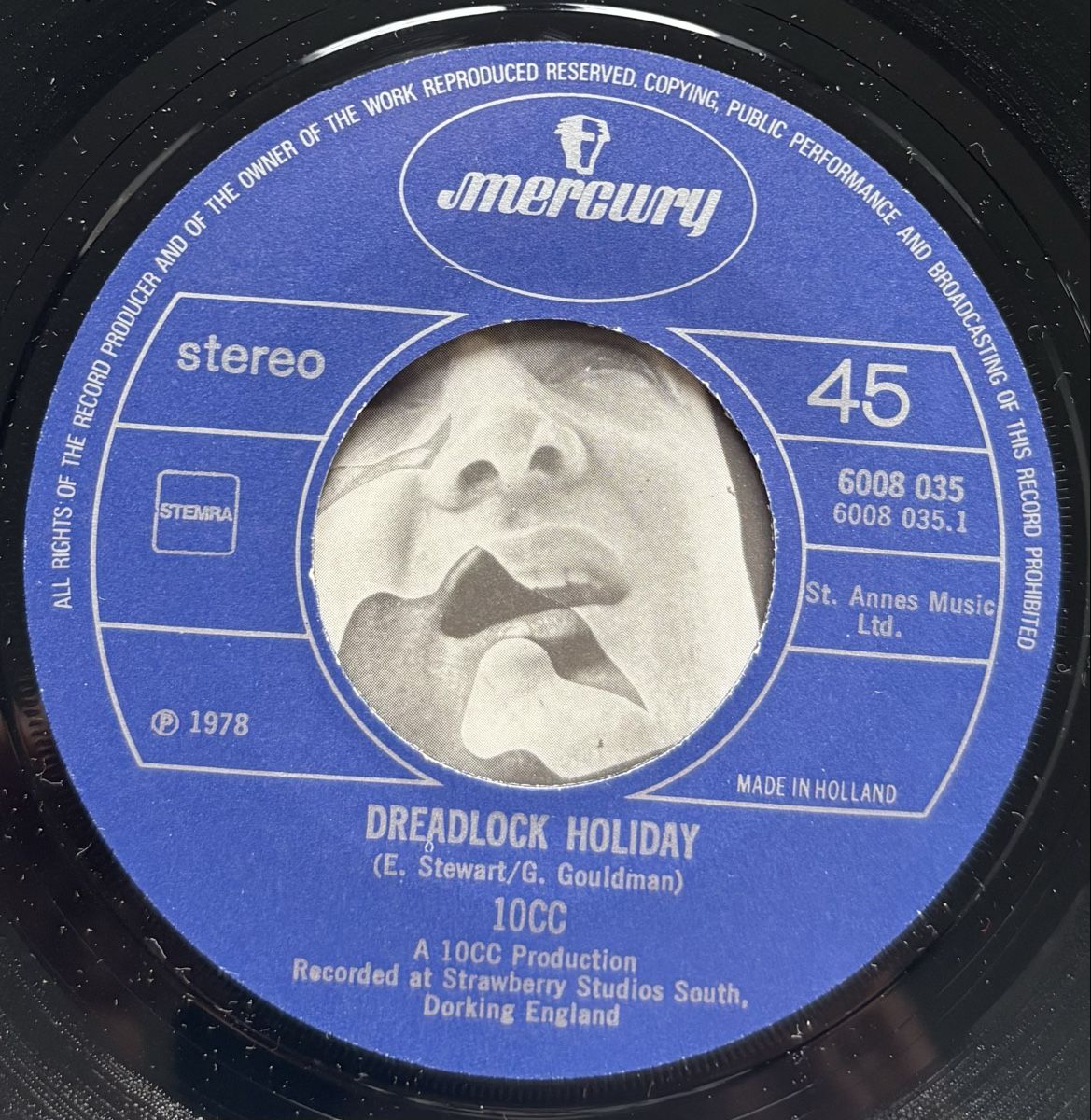 Dischi in vinile: 10CC - Dreadlock Holiday/Nothing Can Move Me VG+/VG+ – Usato da Neuchâtel venduto da Deivid2 1
