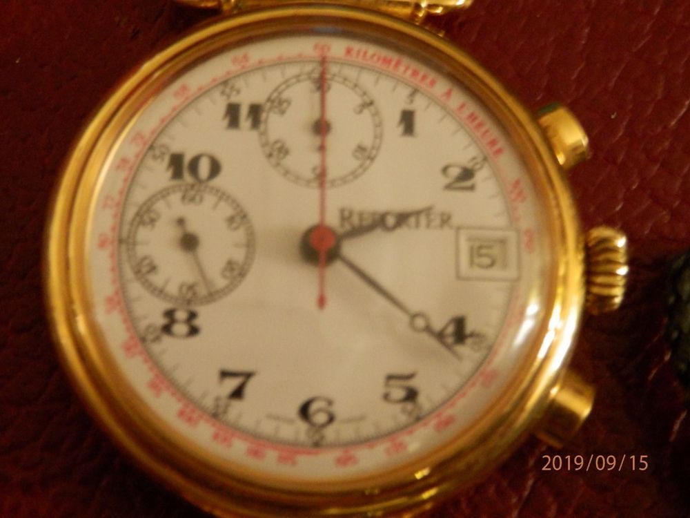 Montre Desotos Chronographe Vintage - Mécanique Automatique Valjoux 7750, Boîtier Acier, Style Rétro