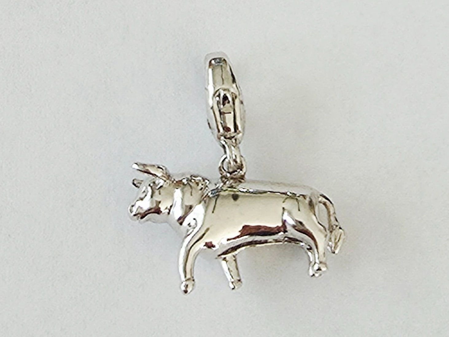 Pendentifs: Charm "Stier" Silber 925 - Sternzeichen / Amulett - Neu – Neuf avec emballage d'origine à Uetikon am See par Coralreef 3