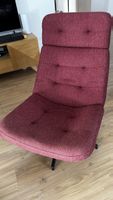 IKEA Havberg bordeauxrot Drehfuss Sessel 