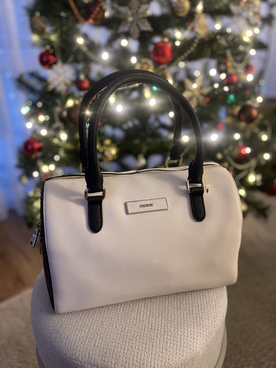 DKNY Borse da donna: Chic DKNY White & Black Handbag – Nuovo (secondo la descrizione) da Mägenwil venduto da ele_cd7w 2