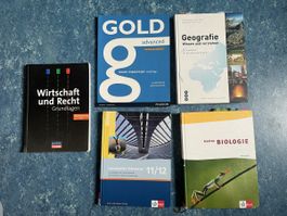 Schulbuecher Wirtschaft Recht Geografie Biologie Englisch 