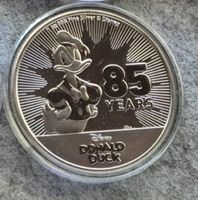 85 DONALD DUCK JAHREN JUBILÄUM  1 OZ UNZE SILBER 2019